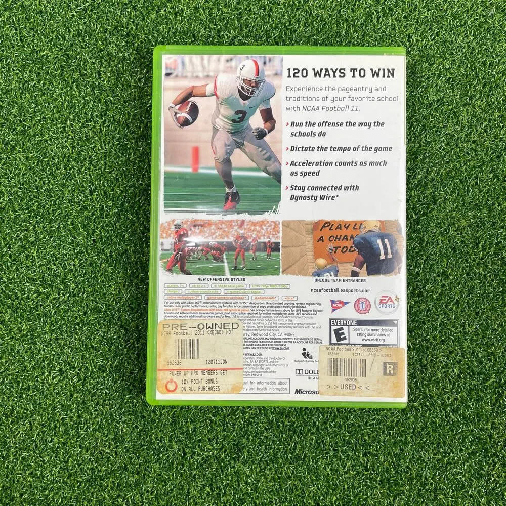NCAA Football 11 (Microsoft Xbox 360) CIB